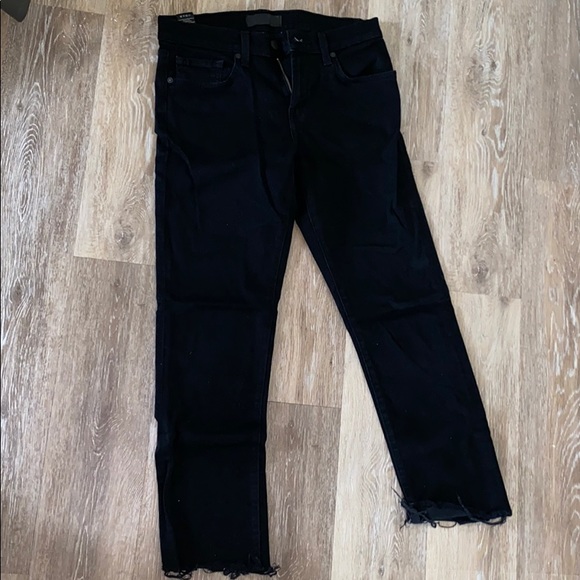 J Brand frayed straight jeans - Picture 1 of 4